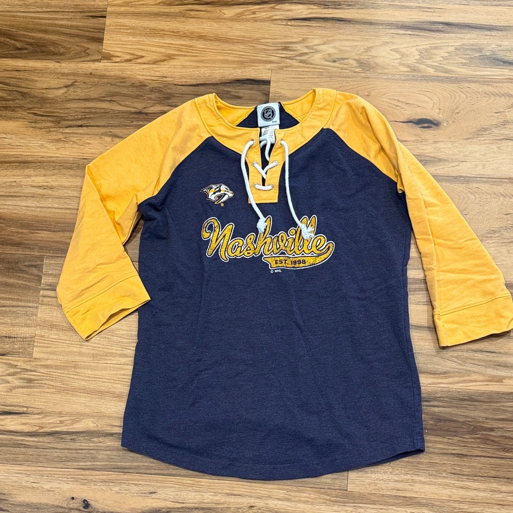 NHL Nashville Predators Long Sleeve Tee